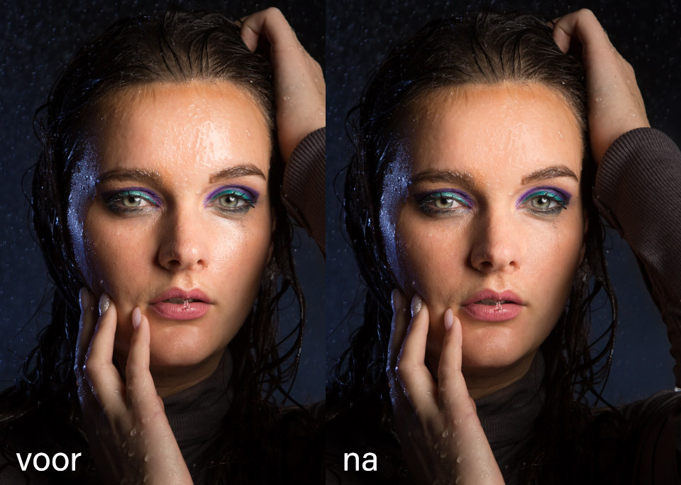 Reflectie verwijderen - Voor/na Reflectie verwijderen - Voor/na