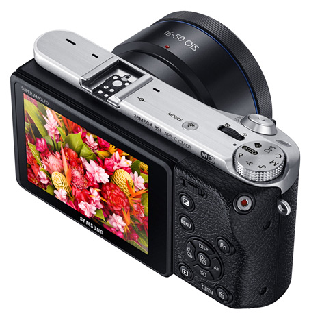 Samsung nx500 back