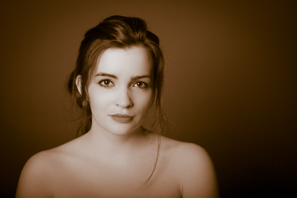 Sepia portrait