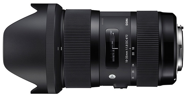 Sigma 18-35mm f/1.8 DC HSM Art