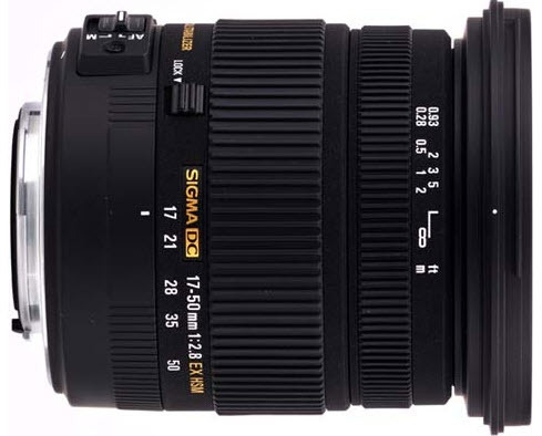 Sigma 17-50mm f/2.8 EX DC OS HSM