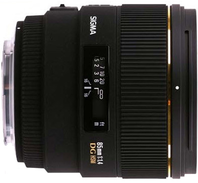 Sigma 85mm f/1.4 EX DG HSM