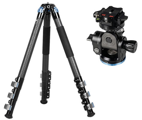 Sirui L-324F Statief en KS-G3 Geared Head