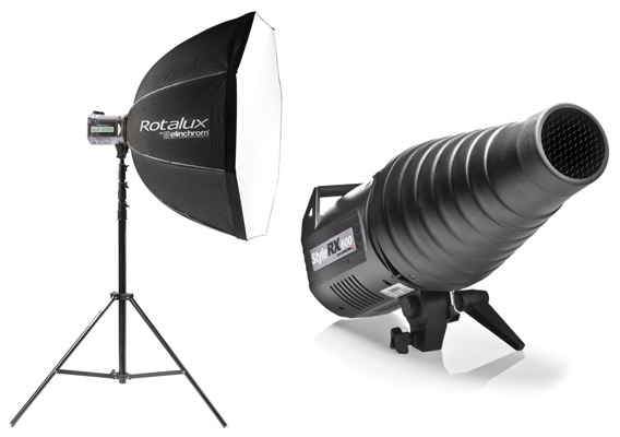 Softbox en Snoot