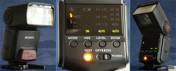 Sony F42AM flitser Sony F42AM flitser