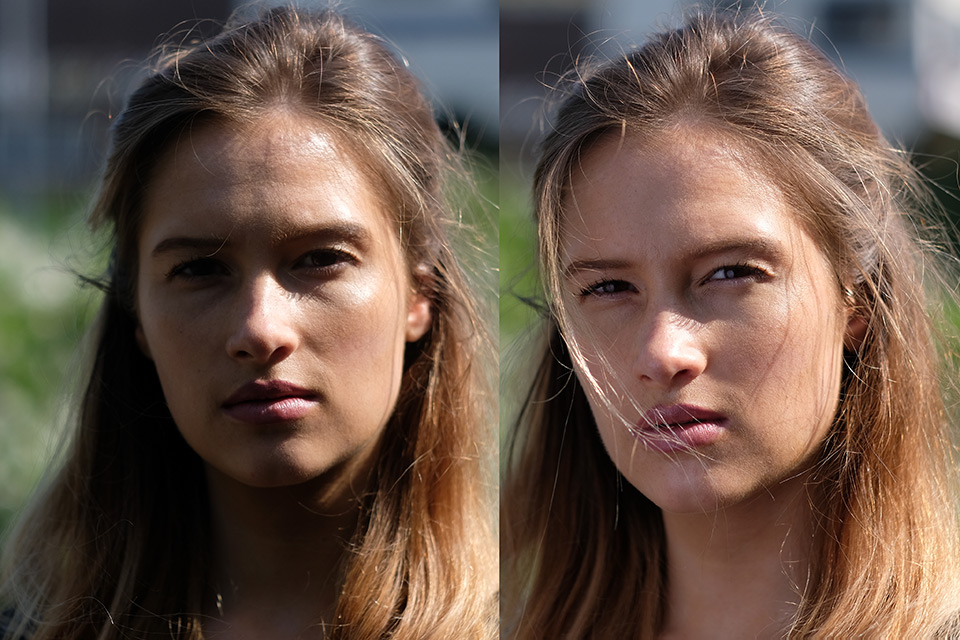 Sophie reflectiescherm met zonder Sophie reflectiescherm met zonder