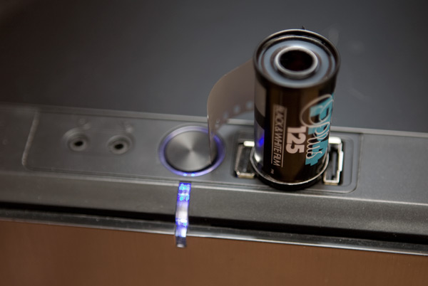 USB filmrol in de computer USB filmrol in de computer