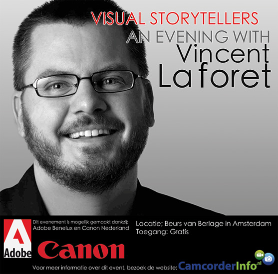 Visual Storytelling; an evening with Vincent Laforet