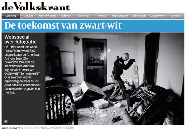 Volkskrant webspecial over Zwart-wit fotografie