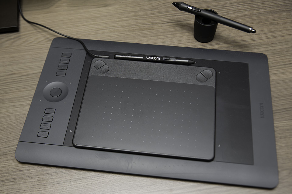 Wacom Intuos Small versus de Intuos Pro Medium