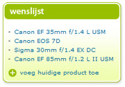 Wenslijst Wenslijst