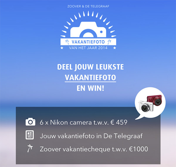 Zoover vakantiefotowedstrijd