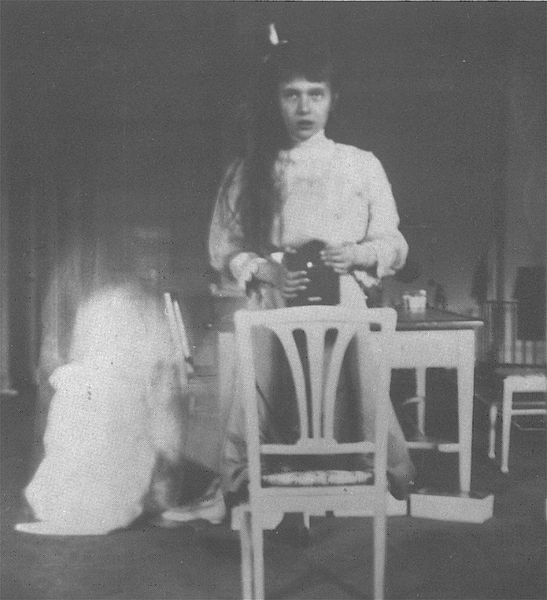 Grand Duchess Anastasia Nikolaevna self photographic portrait