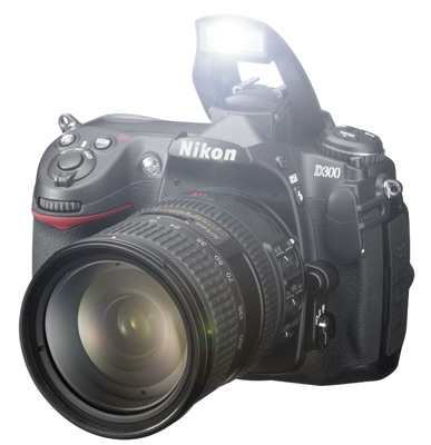 Nikon D300 flits