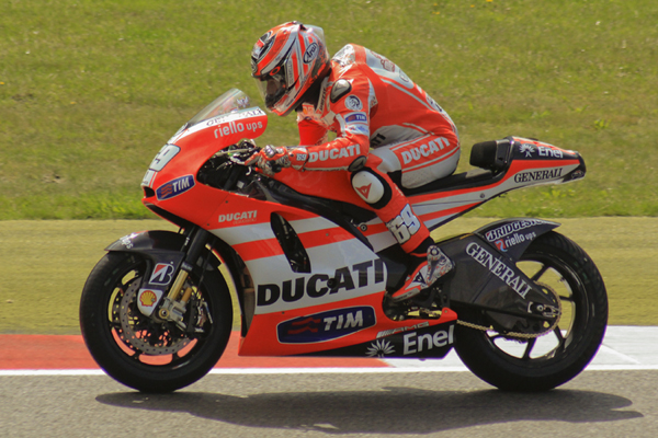 Motor op de TT in Assen Motor