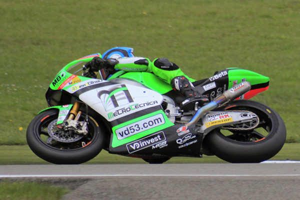 Motor op de TT in Assen