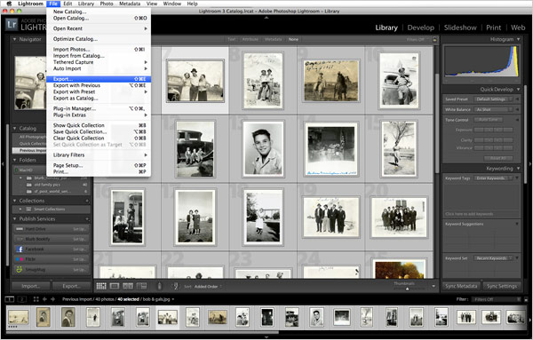 Screenshot Lightroom Screenshot
