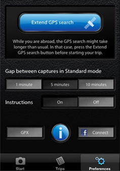 Gps4cam screenshot