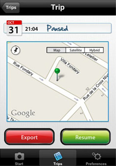Gps4cam; locaties tonen op de kaart Gps4cam; locaties tonen op de kaart