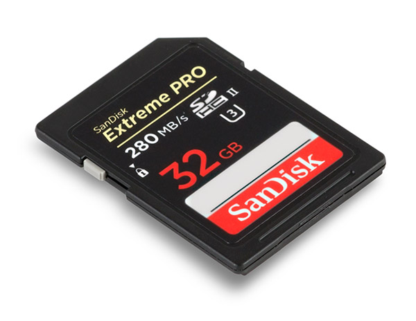 Sandisk Extreme Pro 280mbs 32gb
