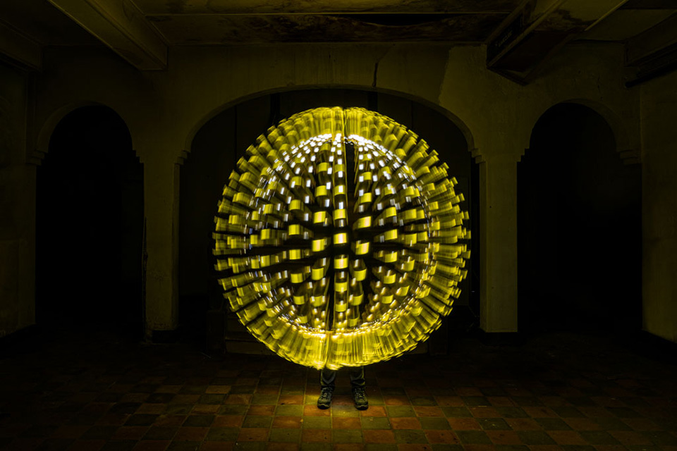 Lightpainting orb blade liesbeth van asselt