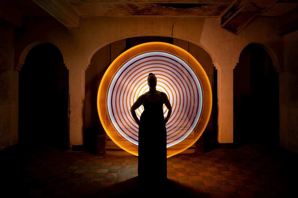 Lightpainting strepen liesbeth van asselt