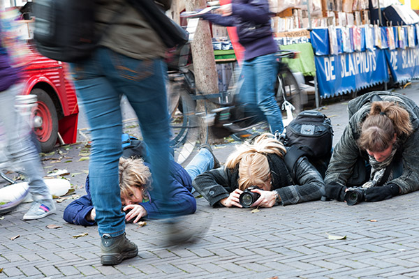 Straatfotografie, markt Zwolle