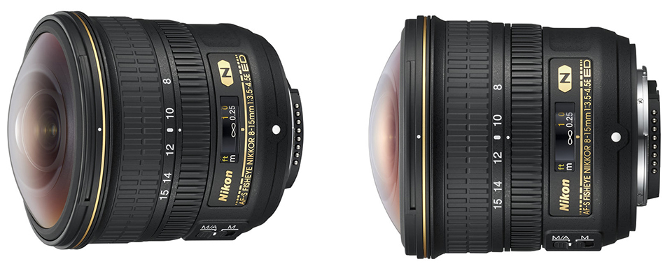 AF-S FISHEYE NIKKOR 8–15mm f/3.5–4.5E ED