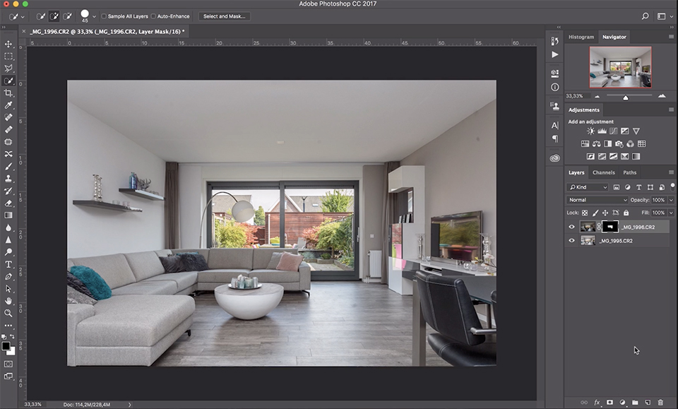 LR Flitsreflectie verwijderen LR Flitsreflectie verwijderen