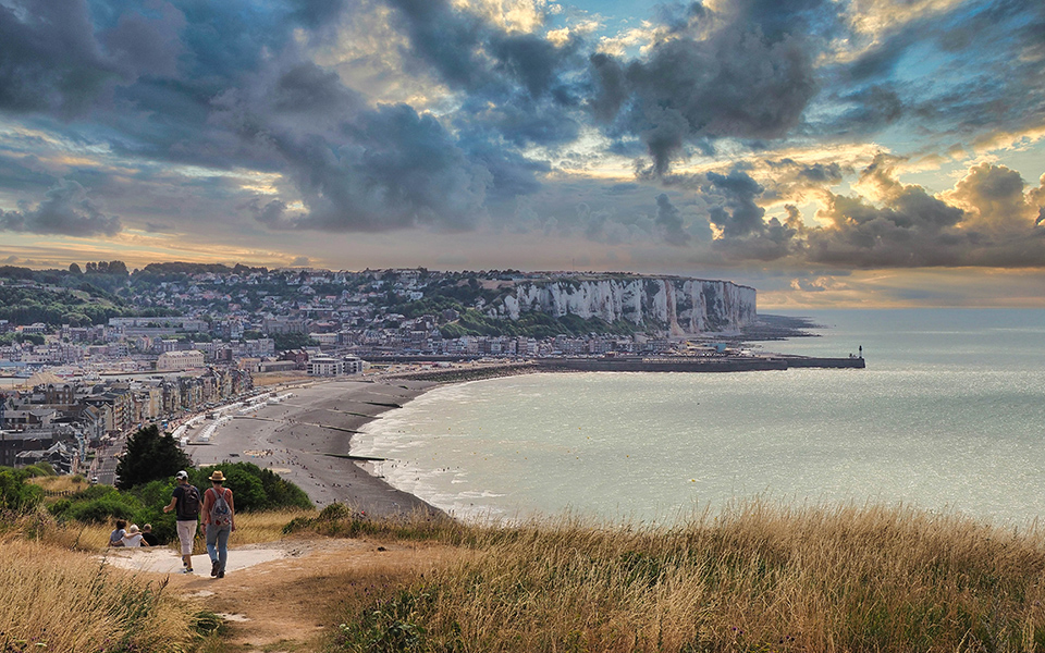 Le Treport plage   E M5 II