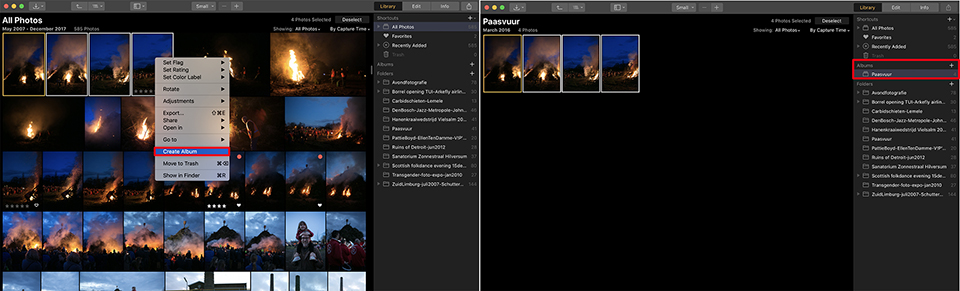 Luminar create album Luminar create album