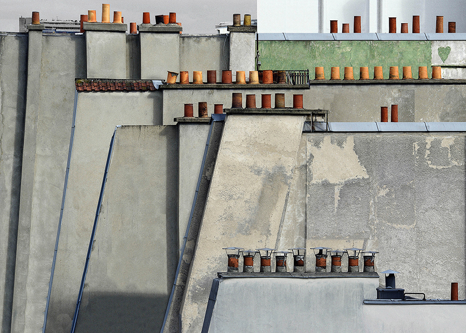 Michael Wolf, Paris Rooftops, Paris 2014. Michael Wolf 2018
