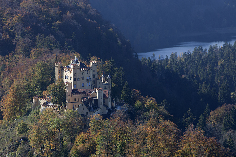 Neuschwanstein vanuit Hohenschwangau