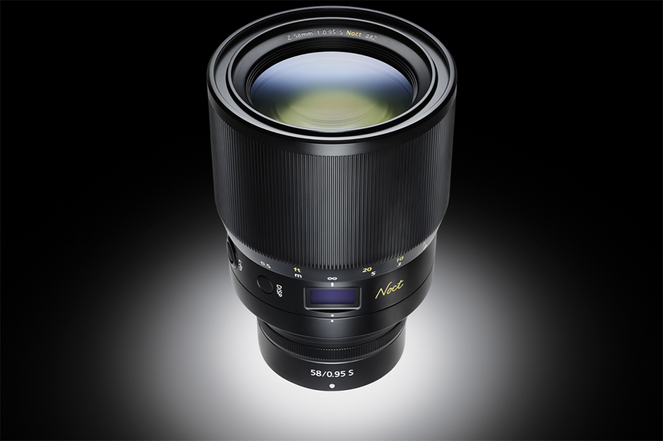 Nikon 58mm f 0.95 Noct objectief