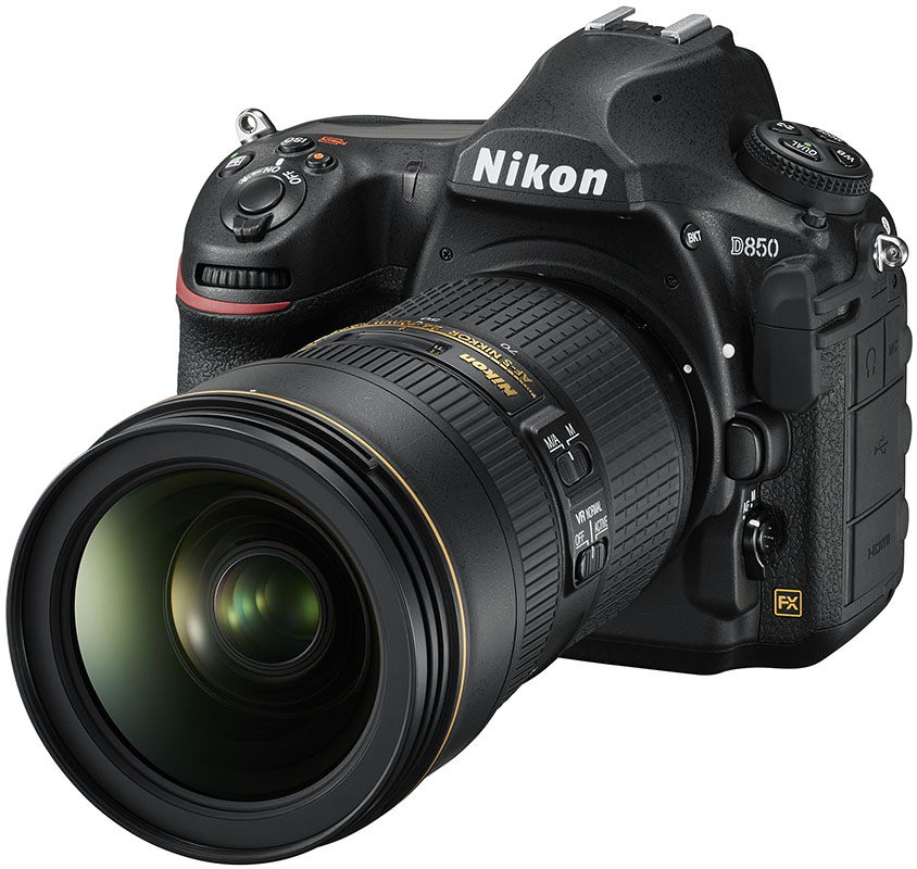 Nikon D850 24 70E front