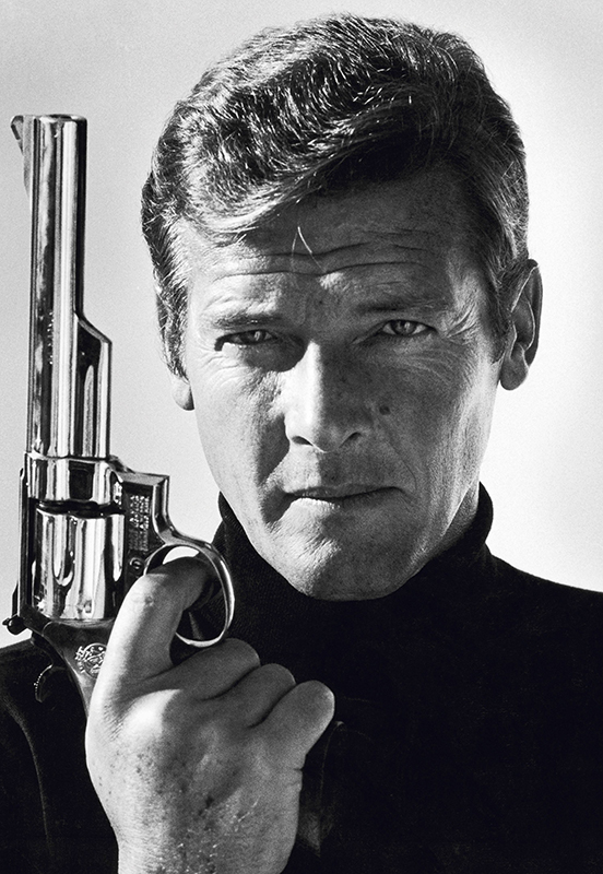 Terry ONeill   Roger Moore as James Bond, 1973   Courtesy Eduard Planting Gallery