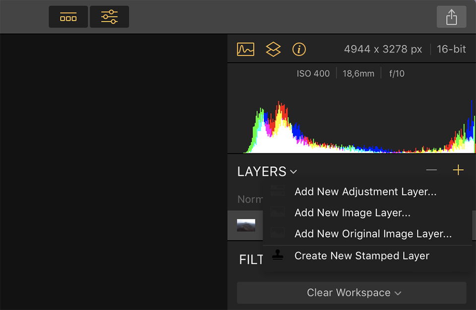 Add new layer Add new layer