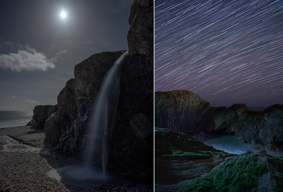 Andrew whyte supermoon star trails