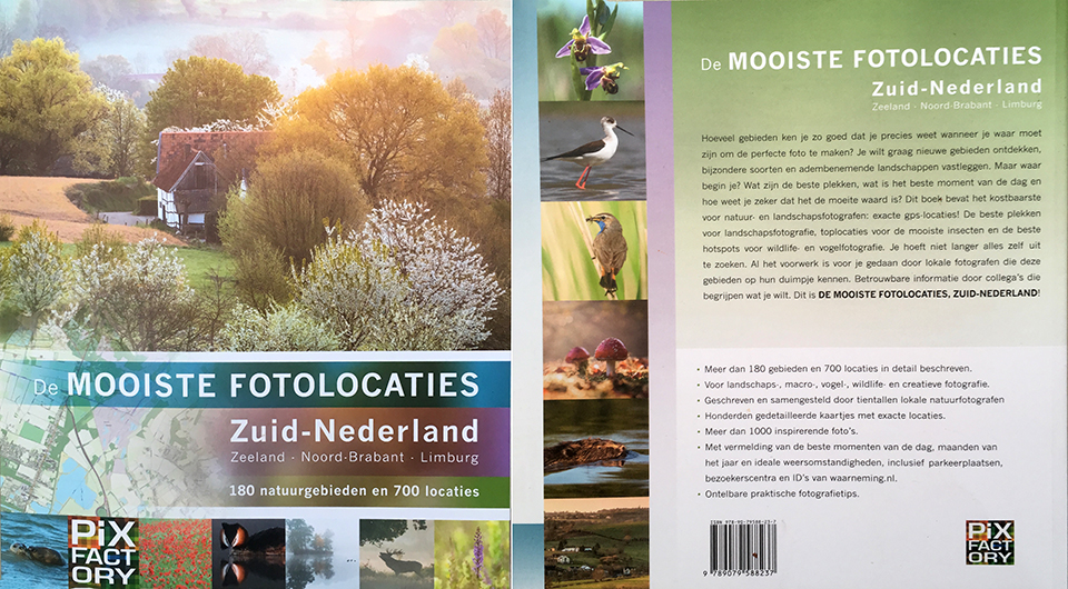 Boek mooiste fotolocaties zuid nederland cover