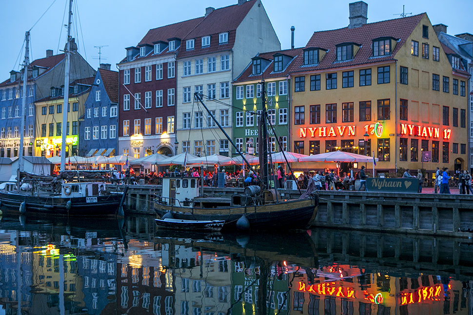 Copenhagen avondlicht Copenhagen avondlicht