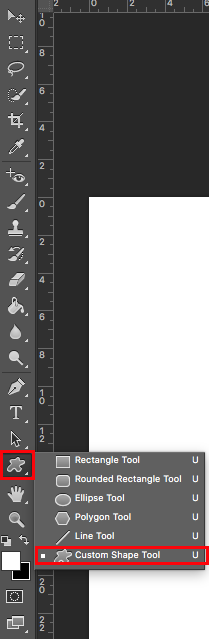 Custom shape tool Custom shape tool