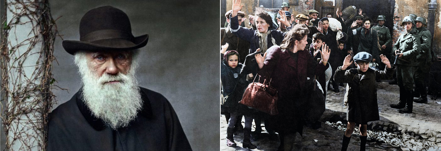 De tijd in kleur charles darwin