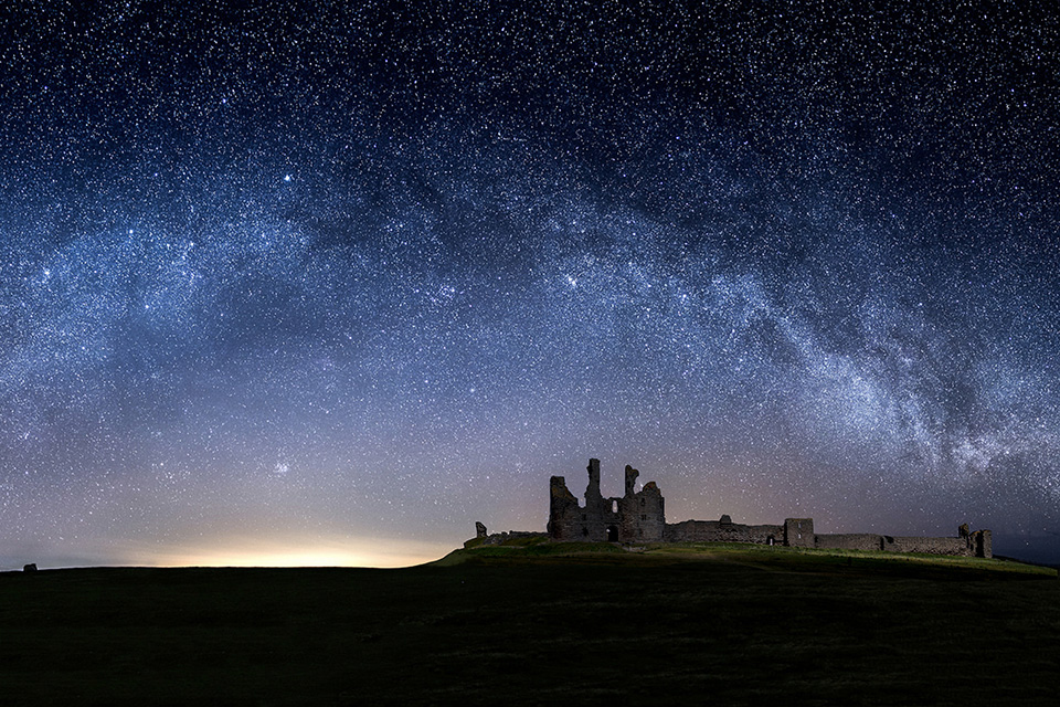 Dunstanburgh Castle - Milky Way Dunstanburgh Castle - Milky Way