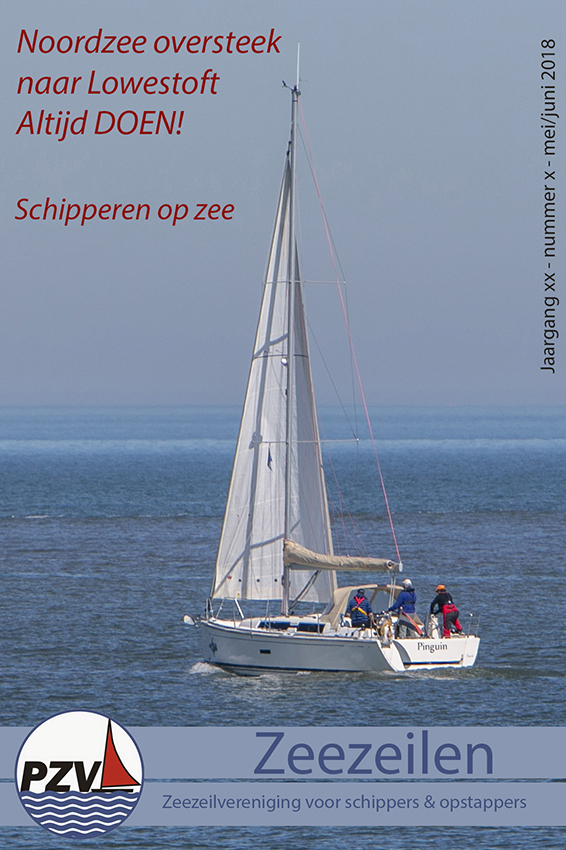 Fictieve cover blad Zeezeilen Fictieve cover blad Zeezeilen