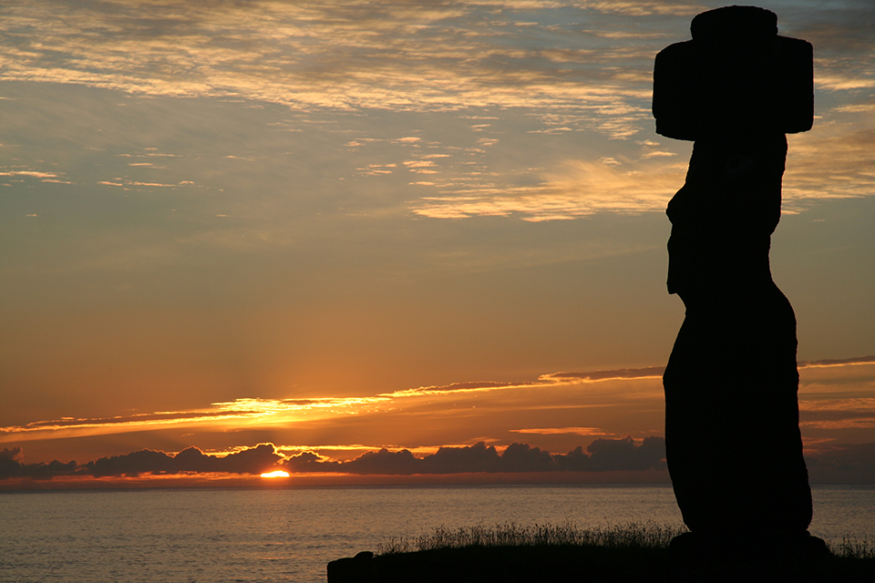 Hanga roa sunset