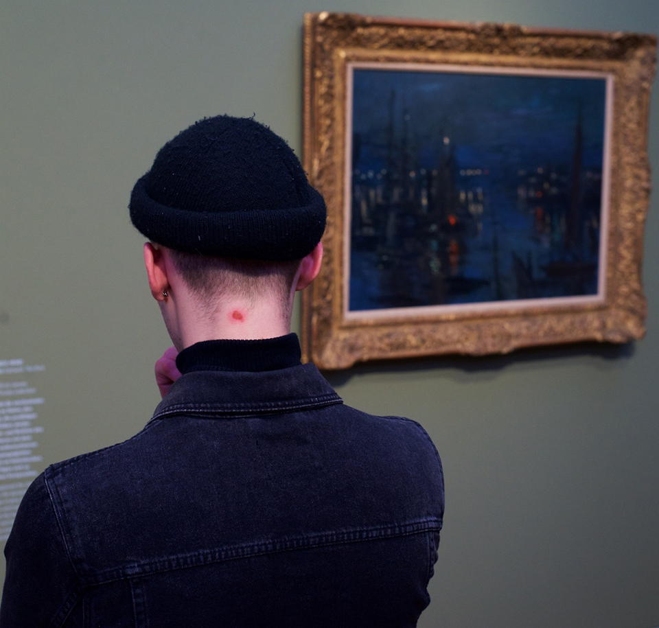 Hipster schilderij haven Hipster schilderij haven