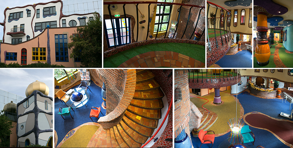 Hundertwasserhuis goor