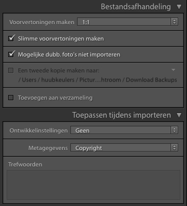 Huub keulers lightroom backup 3