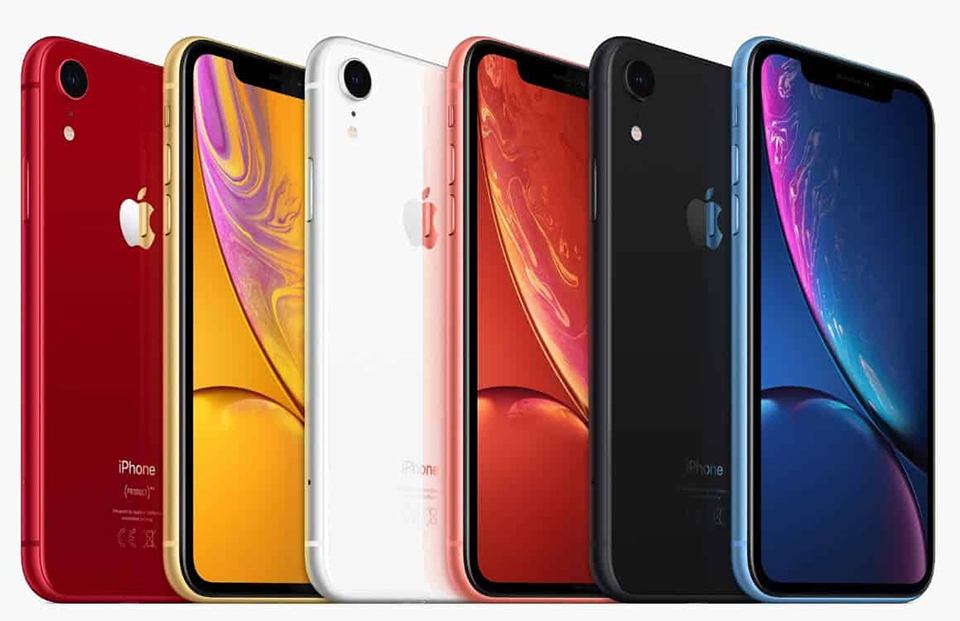 IPhone XR kleuren