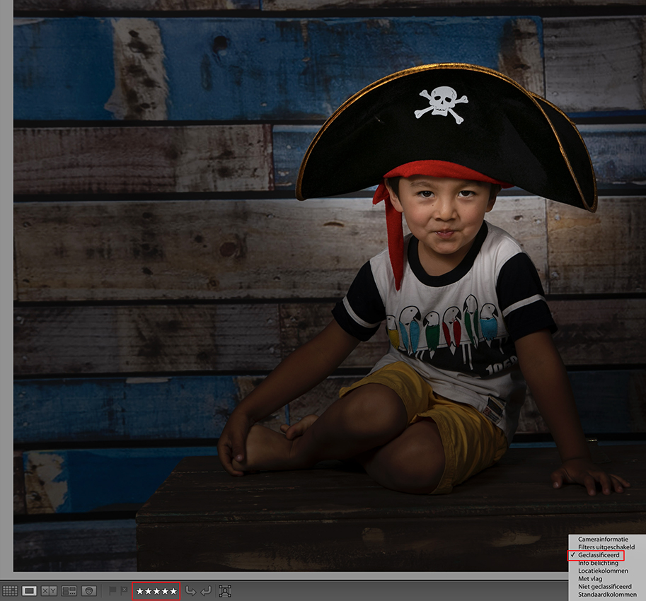 Lightroom - geclassificeerd